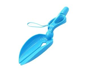 Générique Hundekot Schaufel tragbares Scherenförmiges Zubehör Kotgreifer Abfallsammler für Müll Kleine mittlere große Hunde Outdoor Garten Rasen Park Spaziergang