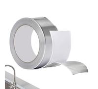 Générique Hvac Foil Tape - Aluminum Foil Duct Tape | Waterproof Silver For Ductwork | Multifunctional Home Decoration For Air Conditioning, Sealing, Insulation, Repair Of Air Ducts And Metal