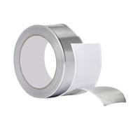 Générique Hvac Foil Tape - Aluminum Foil Duct Tape | Waterproof Silver For Ductwork | Multifunctional Home Decoration For Air Conditioning, Sealing, Insulation, Repair Of Air Ducts And Metal