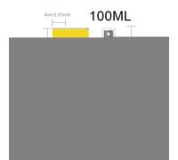 Générique Hydrophobic Glass Spray - Auto Window Cleaner for Rainproof Use | 100ml Compact Bottle, Abs PP Safe Formula, Quick Application, Clear Vision Driving, Suitable for SUV, RV, Motorcycle, Truck