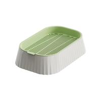 Générique Hydroponic Cat Grass Planter | Compact Non-Slip Bottom Tray,Cat Grass Cup - for Indoor Outdoor Home Countertop Pet Kitten Family Friends