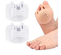 Générique Hygear Silicone Toe Separators for Women，Hygear Toe Separators，2025 New Hygger Toe Separator for Men Dan Women, Thickened Center of Foot-Shock Absorption，Breathable, Soft (2, White)