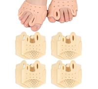 Générique Hygear Silicone Toe Separators for Women，Hygear Toe Separators，2025 New Hygger Toe Separator for Men Dan Women, Thickened Center of Foot-Shock Absorption，Breathable, Soft (4, Off-white)