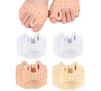 Générique Hygear Silicone Toe Separators for Women，Hygear Toe Separators，2025 New Hygger Toe Separator for Men Dan Women, Thickened Center of Foot-Shock Absorption，Breathable, Soft (4, Multicolor)