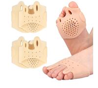 Générique Hygear Silicone Toe Separators for Women，Hygear Toe Separators，2025 New Hygger Toe Separator for Men Dan Women, Thickened Center of Foot-Shock Absorption，Breathable, Soft (2, Off-white)