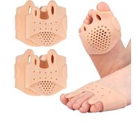 Générique Hygear Silicone Toe Separators for Women，Hygear Toe Separators，2025 New Hygger Toe Separator for Men Dan Women, Thickened Center of Foot-Shock Absorption，Breathable, Soft (2, Skin)