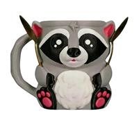 Générique Ice Cream Pint Holder - Raccoon Design | Beer Can Holders With Handle, Cute Animal Ice Creams Cooler For Summer And Party, Durable; Perfect For Keeping Pints Cold And Hands Comfortable