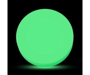 Générique Ice Hockey Puck - 9x9x3cm Light-Up Green PVC Sports Ball | Glow-in-The-Dark Dodgeballs | Practice Hockey, Dodgeball, Outdoor & Indoor Games | Fun Sports Gift