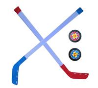 Générique Ice Hockey, Sticks with Balls, Compact Design Durable Build Vibrant Colors Lightweight Grip Safe Materials Skill Development, Kids Sticks for Floor Hockey, Outdoor Sports Toy 27.56inches