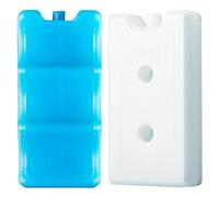 Générique Ice Packs for Lunch Boxes, Long Lasting Freezer, Reusable Cooling Blocks, Slim Design, Gel Technology, 4 Pack, Blue, Food, Medicine, Breast Milk, Family Picnic, Beach, Camping,
