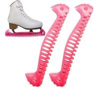 Générique Ice Skate Blade Guards, Équipement Élastique pour Lames De Glace, Équipement De Protection Souple Et Élastique en Caoutchouc pour Patins À Glace pour Adolescents Et Adultes Neige Hiver