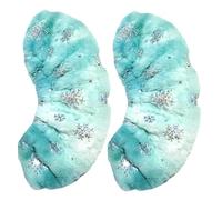 Générique Ice Skate Guards - Adjustable Blade Guards,Soft Ice Hockey Skate Blade Guard |Moisture-Wicking Soft Flannel Hockey Figure Accessories for Boys Adults Athletes