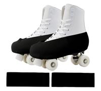 Générique Ice Skate Soakers - Elastic Roller Protector Covers | Stretchable Ice Skate Sleeve for Women Men Kids Boys Girls Teens Adults, Training Sport Íce Hockey Protection for Blades and Storage