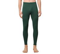 Générique Idée De Cadeau Homme German Fleece Thin Warm Leggings Joggeurs pour Hommes avec Poches (Green, XXXL)
