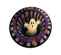 Générique Illusion Carpet Round 3D Visual Design Crystal Velvet Pad
