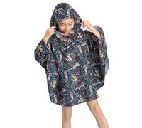 Générique Imperméable Cape Enfant -Cape De Pluie Imperméable imperméable Pour La Randonnée En Plein Air À Vélo Combinaison de Pluie Manteau pour les Journées Pluvieuses et les Vacances
