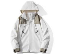 Générique Impermeable Femme Imperméable Poncho De Pluie Vestes Veste Mi Saison Chic Parka Longue Coupe-Vent Chaude Doublure Détachable Ciré Capuche Vetement Manteau Long Femmes Light Vert XL