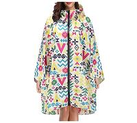 Générique Imperméable Poncho avec Capuche Zip pour Adulte Poncho Pluie Femme et Homme Cape de Pluie Manteau Imperméable avec Capuche Cape Poncho Léger Coupe Vent Anti Pluie Voyage Vestes Anti-Pluie