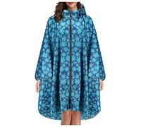Générique Imperméable Poncho avec Capuche Zip pour Adulte Poncho Pluie Femme et Homme Cape de Pluie Manteau Imperméable avec Capuche Cape Poncho Léger Coupe Vent Anti Pluie Voyage Vestes Anti-Pluie