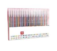 Générique Implementarch Pens,Glitter Gel Pen Set,Ergonomic Design for Comfortable Writing,Gel Marker Set Colored Pen for Drawing,for Drawing, Doodling, Crafts and Taking Note (48)