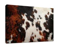 Générique Impression Sur Toile Abstrait Affiche Peinture, Tableau Decoration Murale avec Noir Imprimé Animal Texture, pour Chambre, Salon, Cuisine Intérieure Décor 140 x 70 cm