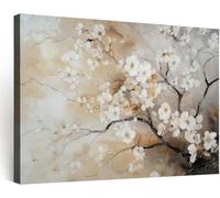 Générique Impression Sur Toile Encadrée Traditionnel Classique Peinture À L'Huile Fleurs, Tableau sur toile Cadre Art Mural Peintures Murale Decoration Bureau Couloir Salon 40 x 30 cm