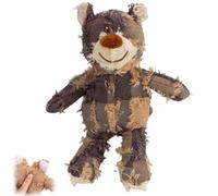 Générique Indestructible Bear, Mighty Bear 2.0 Dog Toy, Squeaky Toys for Dogs, for Heavy Chewers, Plush Dog Toy (Dark Purple)