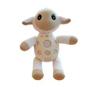 Générique Indestructible Dog Chew Toy, Interactive Bunny Lamb Plush, 11.81x10.24 inches Portable Sound Chewing Doll, Cute Puppy Toy for Pets, Fetch and Tug Dog Toys