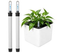 Générique Indicateur de Niveau Eau pour Pot de Fleurs en Plastique Blanc Affichage Flottant de l'eau et Rappel de Pénurie d'eau pour Camping, Lot de 2 Pièces