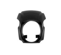 Générique Indicateurs de direction de moto Couvercle de carénage de phare pour avant de pour moto ABS noir, pour Harley Softail break FXBRS FXBR 2018 - 2022(Gloss Black)