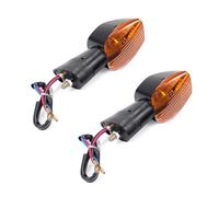 Générique Indicateurs de moto Clignotant de pour moto pour clignotant, accessoires pour CB400 SF CB 1300 600 900 pour Hornet CBR RR 1100XX 600F CBR125R(2PCS Amber)