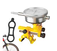 Générique Indicator Gauge Set, Bike Wheel Set Adjustment Tool, Aluminum Alloy Fixing Bolts Precision Gauge Wheel SetAdjustment Tool, Cycling Accessories