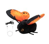 Générique Indoor Cat Auto Toy, Interactive Butterfly Pet Teaser Toy, Easy Mount Mental Physical Exercise Ţoy, for Small Medium Large Cats Living Room Balcony Use