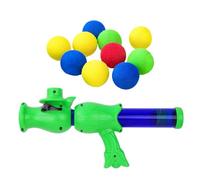 Générique Indoor Cat Toy, Cat Fetch Toys, Soft Cat Balls, Home Cat Toy, Living Room Toy, 25x11x4 cm, Cat Launch Ball Toy for Indoor Training, Set of 10 Soft Balls for Fetch Games and Pet Fun