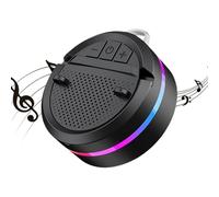 Générique Induction Audio Stand - RGB Light Wireless Speaker Phone Holder for Desk Use | Sound Amplifier Dock with Color Changing Base, Portable Audio Playback Support for Home Office Travel