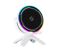 Générique Induction Speaker | 5.2In Portable Wireless Speaker RGB Light Music Player ABS Compact Stand Card Slot 5W Sound USB Powered Device | Home Travel Bedroom Office Desk