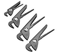 Générique Industrial Grade,Adjustable Multifunctional Pipe Wrench,High Grip Strength Plumbers Tool,Independence Adjustable 7-12 Inch Carbon Steel Plumbers Tool,for Nuts,Pipes (4PCS-MIX)