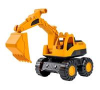Générique Inertia Toy Truck, Educational Excavator Digger, Construction Vehicle Toy, Realistic Heavy Duty Play Truck for Kids Learning, Fun Site Role Play Toys Boys Age 3+, Yellow