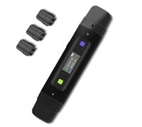 Générique Inex Air Smart Lung Trainer,Breathinex Inex-Air with Screen Display,3 Resistance Levels,for Respiratory Exercise Improve Endurance (Black)
