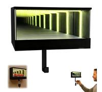 Générique Infinity Garage Keychain, Keypit Garage Key Holder, with Luminous Tunnel Effect, Car Enthusiast for Entryway Hallway Decor (1pcs)