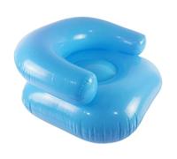 Générique Inflatable Blow Up Chair Thickened PVC Waterproof Portable Sofa
