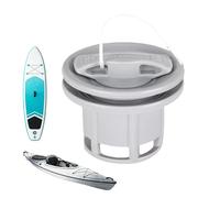 Générique Inflatable Boat Air Valve - Rotatable 8-Hole Valve Cover | Rottating Air Plugs Part - for Boat Kayyak Surfboard River Beach Paddleboard Outdoors