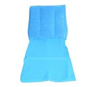 Générique Inflatable Couch - Flocked PVC Backrest Sun Bath Foldable Mat | Inflatable Blow Up Couch, for Rest Camping Outdoor Indoor Travel Beach Pool Water Summer