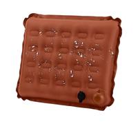 Générique Inflatable Cushion - Nylon TPU 42x34x7cm Self-Inflating Bleacher Seat | Outdoor Hiking Fishing Hunting Travel Airplane Car Beach Cushion with Reflective Strip for Support and Comfort