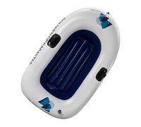 Générique Inflatable Fishing Boat - PVC 145x91cm | Portable Lightweight Kayak Raft Float | Swimming Pool, River and Lake Water for Adults, Outdoor Travel and Water Adventures