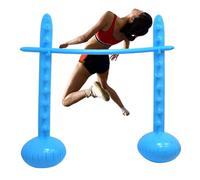 Générique Inflatable Jumping Sticks for Kids - Portable High Jump Pole Game, Inflatable Vaulting Bar, Interactive Summer Toy | Outdoor Activity for Backyard, Pool, Party, Family Fun, Vacation, Parent