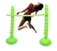 Générique Inflatable Jumping Sticks for Kids - Portable High Jump Pole Game, Inflatable Vaulting Bar, Interactive Summer Toy | Outdoor Activity for Backyard, Pool, Party, Family Fun, Vacation, Parent