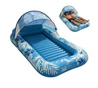 Générique Inflatable Lounger - Portable Furniture Blow Up Couch, Lightweight Air Sofa Lounger for Indoor Camping Beach Hiking Travel Music Festival Movies Night Use, 80.9x51x25.5 inches