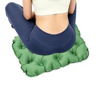 Générique Inflatable Seat Cushion - Hand-Press Inflatable Seat Cushion, Lightweight Camping Air Sitting Pad | Home Shirt Household Fabric for Lint Hair Remover Device for Clothes Travel Daily Uses