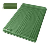 Générique Inflatable Sleeping Mat, Two-Person Air Mattress, Thick Outdoor Cushion, Compact Storage, Comfortable Support, 79.53x55.12x3.74 inches, Ideal for Hiking Beach and Backpacking